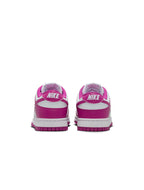 Nike Damen Dunk Low - Weiß/Hot Fuchsia