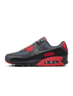 Nike Homme Air Max 90 - Gris/Rouge