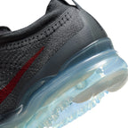 Nike Herren Air Vapormax 2023 Flyknit - Dark Grey/Gym Red