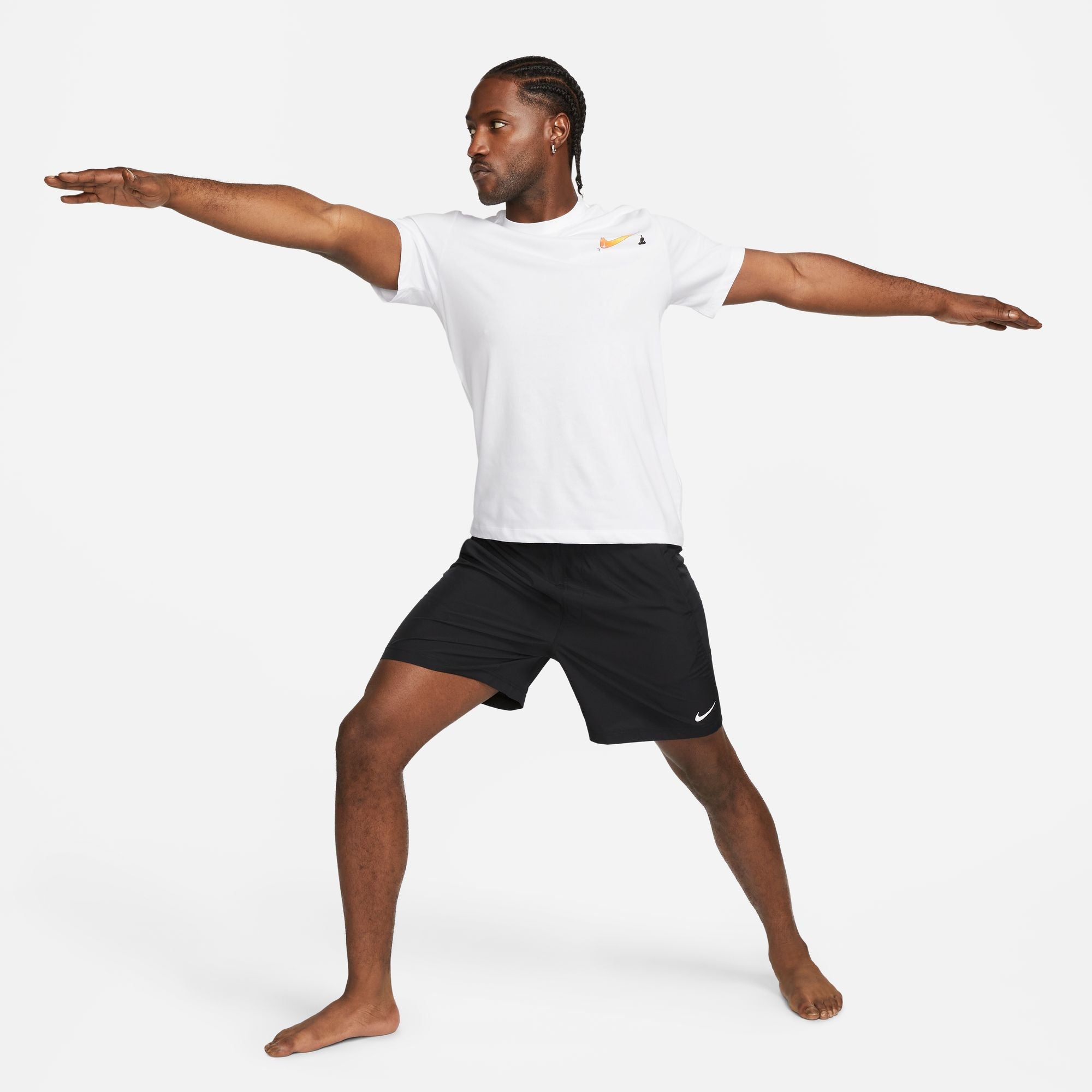 Nike Men's Form Dri-Fit Shorts - Black