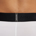 Nike Pro Workout-Shorts für Herren – Weiß