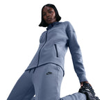 Pantalon de jogging taille mi-haute en tissu Fleece technique Nike Sportswear pour femme - World Indigo