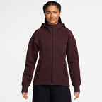 Sweat à capuche Nike Sportswear Tech Fleece Windrunner pour femme - Rouge bordeaux