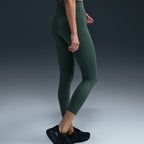 Nike Damen Therma-Fit One Leggings – Vintagegrün/Weiß