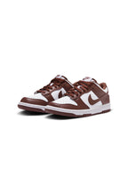 Nike Big Kids Dunk Low - Weiß/Rotholz