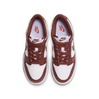 Nike Big Kids Dunk Low - Weiß/Rotholz