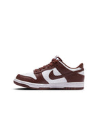 Nike Big Kids Dunk Low - Weiß/Rotholz