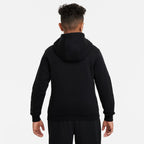 Sweat à capuche Nike Sportswear Club en molleton pour Grand enfant - Noir/Blanc