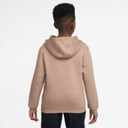 Nike Hoodie Club Fleece Sportswear Enfant - Chanvre