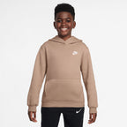 Nike Hoodie Club Fleece Sportswear Enfant - Chanvre