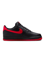 Nike Air Force 1 '07 pour homme - Noir/Rouge université