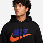 Nike Herren Club Fleece Hoodie - Schwarz