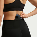Nike Damen One High-Waisted 7/8 Leggings - Schwarz/Weiß
