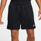 Nike Herren Club Mesh Flow Shorts - Schwarz