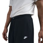 Nike Mens Club Open-Hem Sweatpants - Black