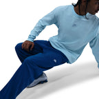 Nike Herren Open Hem Fleece Sweatpants - Green Abyss