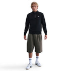 Haut en polaire Nike pour homme avec demi-zip - Noir