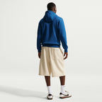 Nike Herren Fleece Pullover Hoodie - Court Blue