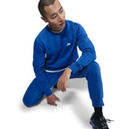 Nike Herren Fleece-Pullover (Crewneck) – Game Royal