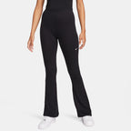 Nike Damen Sportswear Chill Knit Leggings mit ausgestelltem Bein – Schwarz