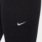 Nike Damen Sportswear Chill Knit Leggings mit ausgestelltem Bein – Schwarz