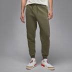 Air Jordan Mens Brooklyn Fleece Joggers - Medium Olive