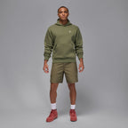 Air Jordan Mens Brooklyn Fleece Pullover Hoodie - Medium Olive