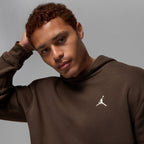 Sweat à capuche polaire Air Jordan Brooklyn pour homme - Marron