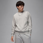 Air Jordan Brooklyn Fleece Rundhalsshirt - Hellgrau