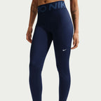 Legging taille haute Nike pour femme - Bleu marine minuit