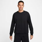 Nike Herren Primary Fleece Rundhalspullover - Schwarz