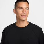 Nike Herren Primary Fleece Rundhalspullover - Schwarz