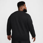 Nike Herren Primary Fleece Rundhalspullover - Schwarz