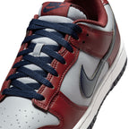 Nike Herren Dunk Low Retro - Wolf Grey/Team Red
