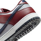 Nike Herren Dunk Low Retro - Wolf Grey/Team Red