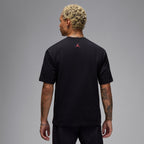 Air Jordan Herren Sneaker Patch T-Shirt – Schwarz