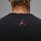Air Jordan Herren Sneaker Patch T-Shirt – Schwarz