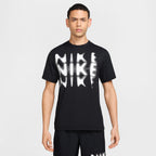 T-shirt Nike Hyverse pour Homme - Noir/Blanc