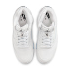 Air Jordan Herren 5 Retro - White Metallic