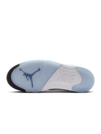 Air Jordan Herren 5 Retro - White Metallic