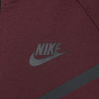 Hoodie Nike Tech Fleece pour Garçon - Rouge cassis/Noir
