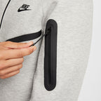 Sweat à capuche Nike Tech Fleece pour homme - Gris chiné