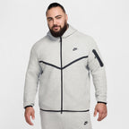 Sweat à capuche Nike Tech Fleece pour homme - Gris chiné