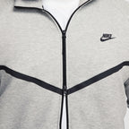 Sweat à capuche Nike Tech Fleece pour homme - Gris chiné