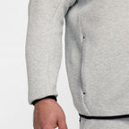 Sweat à capuche Nike Tech Fleece pour homme - Gris chiné