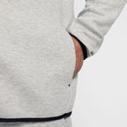 Sweat à capuche Nike Tech Fleece pour homme - Gris chiné