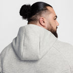 Sweat à capuche Nike Tech Fleece pour homme - Gris chiné