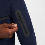 Nike Mens Tech Fleece Hoodie - Obsidian/Black