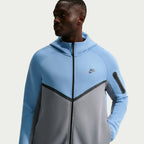 Veste Nike Tech Fleece Windrunner pour Homme - Bleu de Travail