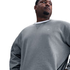 Nike Herren Heavyweight Solo Swoosh Crewneck – Dunkelgrau